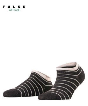 Calzini Donna Falke Stripe Shimmer Sneaker Socks Grigie | IHEG61258
